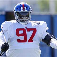 Dexter Lawrence added to Giants’ long injury report ahead of Week 15
