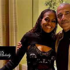 You ask, We answer: Michelle Obama Stuns in a Vintage Alexander McQueen Silk Embroidered Dress..