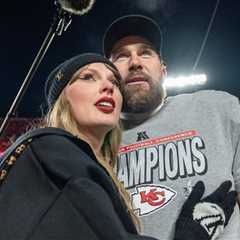 Taylor Swift Supports an Emotional Travis Kelce at His Last Chiefs Home Game of the Season