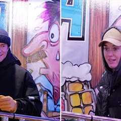 Katy Perry & Orlando Bloom Take Daughter to London Christmas Fair