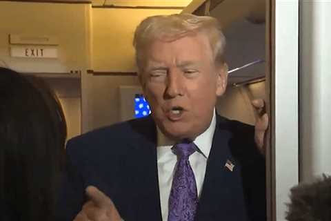 Donald Trump Tells Reporter She Wouldn't Pass Cognitive Test Like He Did