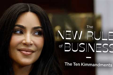 Kim Kardashian Teaching Business MasterClass With 'Ten Kimmandments'