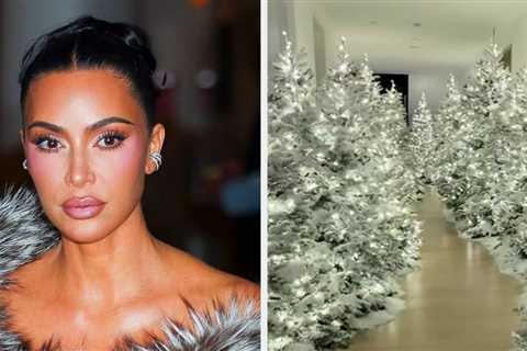 “How Many Trees Does One Need?”: People Are Divided Over Kim Kardashian’s VERY Excessive Christmas..