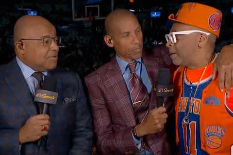 Reggie Miller, Spike Lee cut it up on NBC’s Knicks-Celtics pregame show: ‘It’s nothing but love’