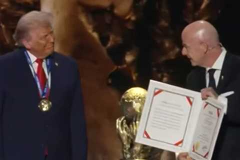 President Trump Awarded FIFA's New Peace Prize