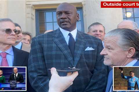 NASCAR settles antitrust case filed by 2 of its own teams, one owned by Michael Jordan