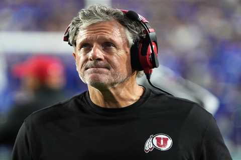 Longtime Utah football coach Kyle Whittingham stepping down