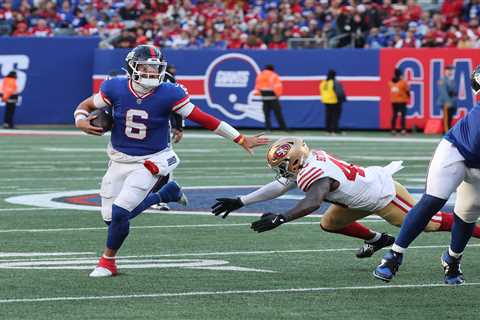 Giants’ Jaxson Dart taking cues from best QBs as he looks for strong finish to his rookie season