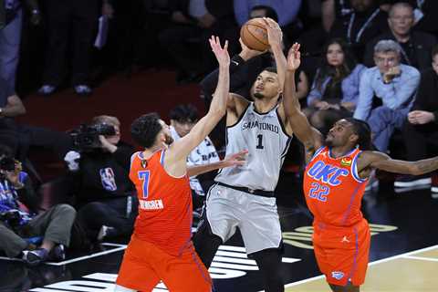 Victor Wembanyama is an NBA unicorn standing in the Knicks’ way