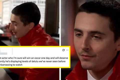 “Timothée, Please Stop”: Timothée Chalamet Is Going Viral For His “Arrogance” In Another..