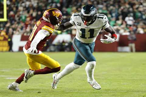 A.J. Brown lands on Eagles injury report after wisdom tooth procedure