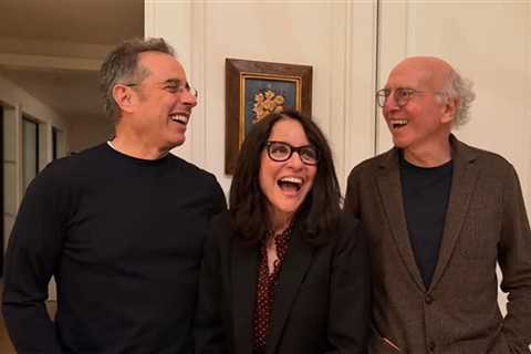 Jerry Seinfeld, Julia Louis-Dreyfus & Larry David Reunite for Christmas