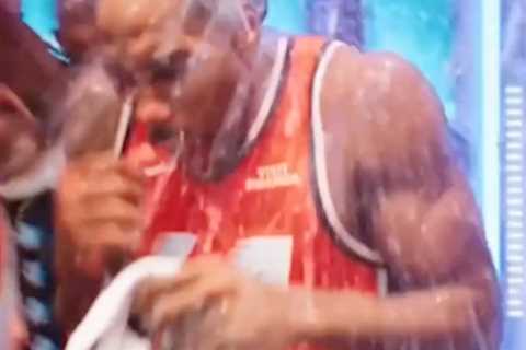 Clippers’ wet celebration irks Kawhi Leonard after career-best 55-point outburst