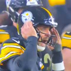 Fuming Aaron Rodgers explodes over helmet issues in final minutes of Steelers-Ravens clash