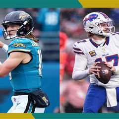 What do the cheapest tickets cost for the Bills-Jaguars Wild Card game?