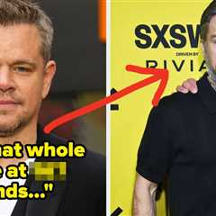 After His Transformation Pictures Went Viral, Matt Damon Revealed That He Got Down To His High..