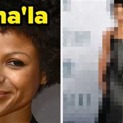 Myha'la's Apron Dress At The Industry Premiere Must Be Seen