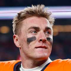Bronco's Bo Nix Breaks Ankle, Will Miss Rest of Season After Win