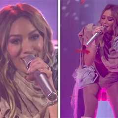 Hilary Duff Performs 'What Dreams Are Made Of' for First Time Ever