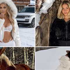 Celebs Vacaying In Aspen ... Cold Outside, Hot Intentions!
