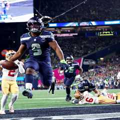 NFL Championship games player props, picks, predictions: Target Kayshon Boutte, Kenneth Walker III