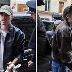 Romeo & Cruz Beckham Take Girlfriends Out in Paris Amid Family Drama