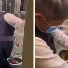 Flight Crew Forced to Scoop Poop From Toilet to Sink on 15-Hour Journey