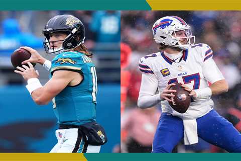 What do the cheapest tickets cost for the Bills-Jaguars Wild Card game?