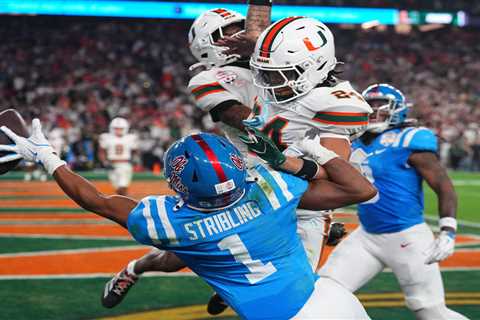 Ole Miss-Miami semifinal ends on failed Hail Mary — but did referees miss a pass interference call?