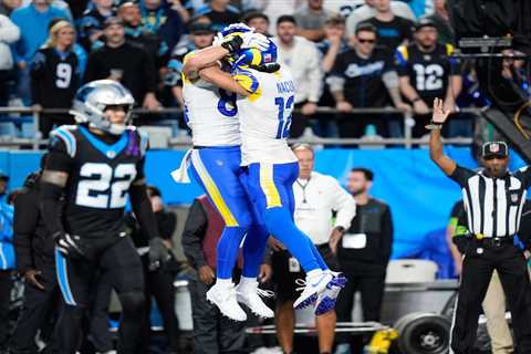 Rams rally past Panthers to win NFC wild-card round thriller