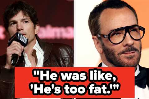 Ashton Kutcher Says He Was Fired From A Gucci Campaign For Looking Too Fat In A Speedo