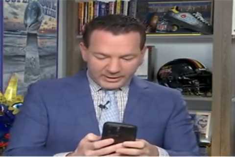 Ian Rapoport’s shocked reaction as he breaks Sean McDermott news live on TV