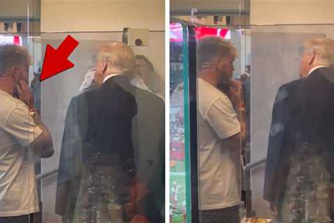 Jake Paul Appears To Give President Trump Broken Jaw Update At National Title Game