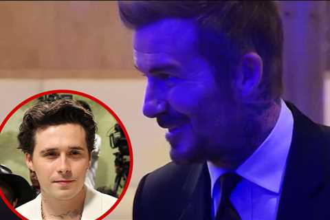 David Beckham Stays Mum About Brooklyn Beckham Amid Family Drama