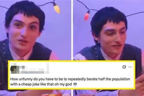 “Stranger Things” Star Finn Wolfhard Is Being Called Out For Repeatedly Mocking And Dehumanizing..
