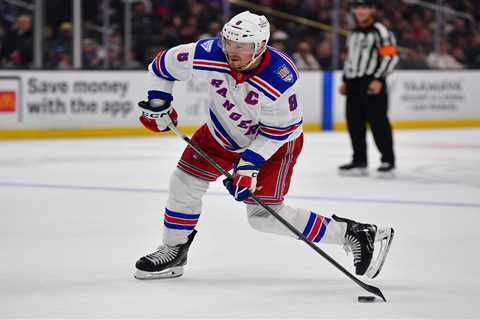 Mike Sullivan enforces a surprise switch up in Rangers practice drill