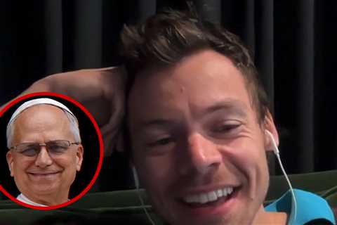 Harry Styles Was at Pope Unveiling Because He Was Getting a Haircut Nearby