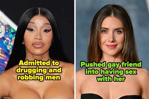 17 Times Celebs Low-Key Claimed They Did Something Horrible, Then Got Surprised When People Were..