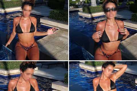 Guess the DJ Bikini Babe Posted Up Poolside!