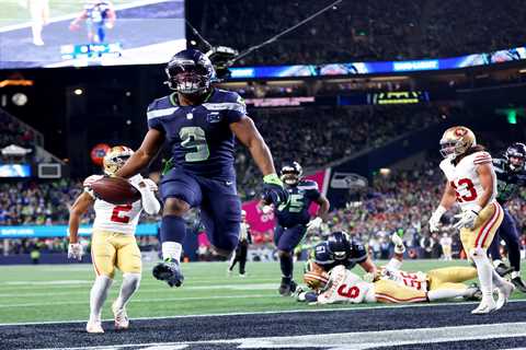 NFL Championship games player props, picks, predictions: Target Kayshon Boutte, Kenneth Walker III