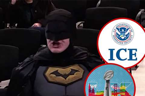 Man Dressed as Batman Crushes Santa Clara City Council Over ICE Cooperation