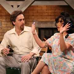 Cardi B Brings the Laughs as Feisty Wife in ‘Immigrant Dad Talk Show’ Sketch on ‘SNL’: Watch