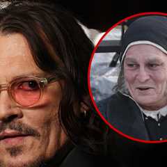Johnny Depp Looks Unrecognizable on Set of New 'A Christmas Carol'