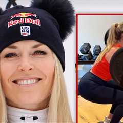 Lindsey Vonn Hits Intense Workout After ACL Injury, Gold Medal Push Still On