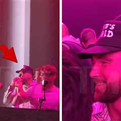 Travis Kelce Parties in San Francisco Without Taylor Swift Ahead of Super Bowl LX