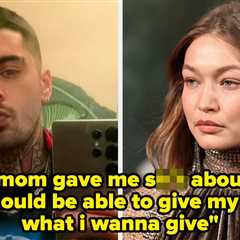 Zayn Malik Revealed That Gigi Hadid Got Mad At Him Over The Eye-Watering Amount Of Money He Gave..
