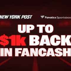 Fanatics Sportsbook promo code NYPOST: Get up to $1,000 matched in FanCash for Canada vs...