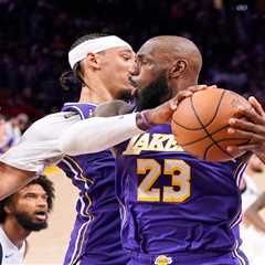 LeBron James of old shows up in Lakers’ win ahead of NBA All-Star Weekend