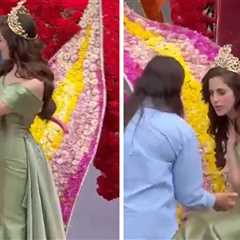 Miss Universe Fatima Bosch Suddenly Collapses on Parade Float, on Video