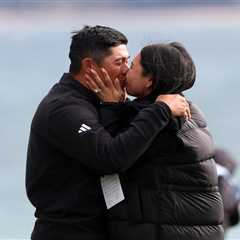 Collin Morikawa’s wife brought to tears after PGA Tour star’s first win in over two years